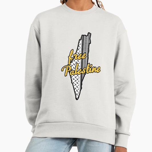 Palestinian keffiyeh | Palestine map Pattern 2 Sweatshirt