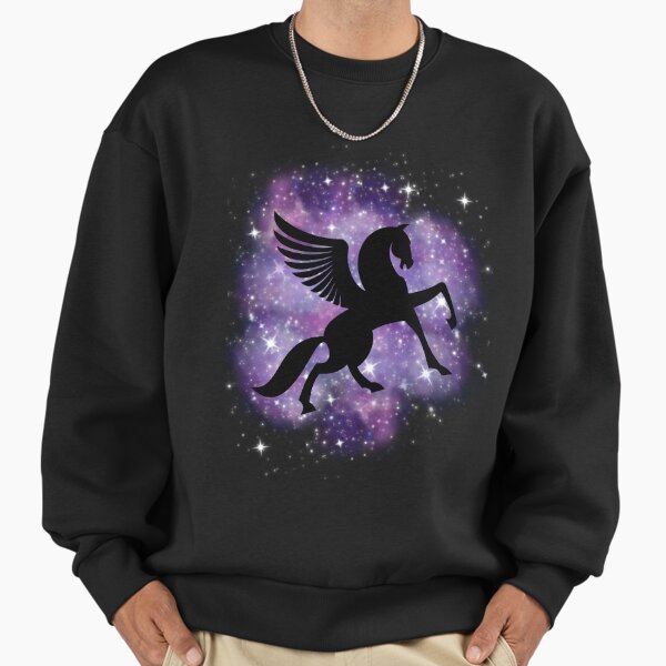 Galaxy sparkling unicorn Sweatshirt