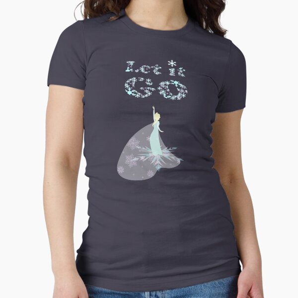 Let it snow Fitted T-Shirt