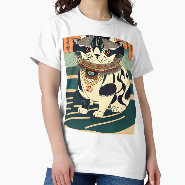 Cat Ukio-e T-Shirt