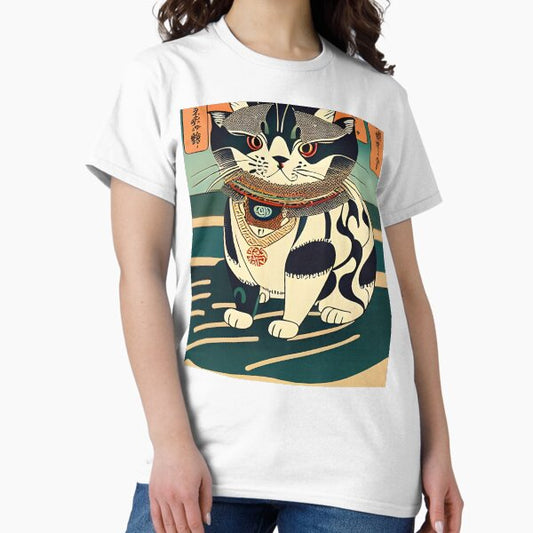 Cat Ukio-e T-Shirt