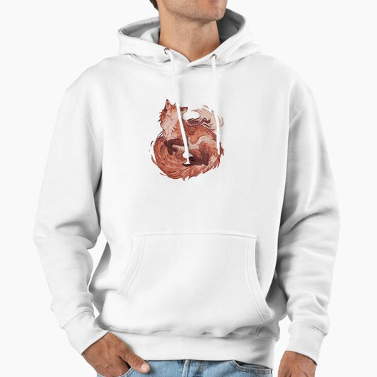 Red fox 2018 redraw Hoodie