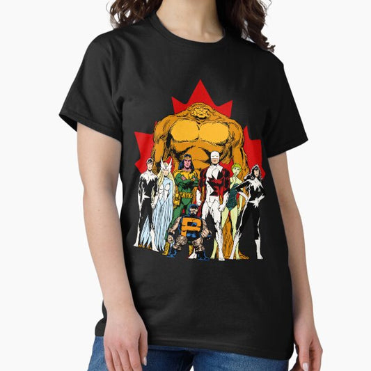Alpha Flight - Canadian mutant team T-Shirt