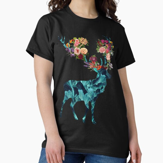 Spring Itself Floral Dark T-Shirt