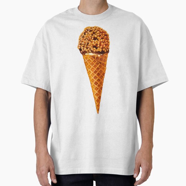 Drumstick Ice Cream Pattern T-Shirt