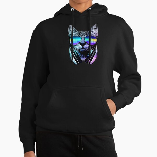 Music Lover Cat Hoodie