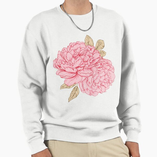 Pink Peonies Sweatshirt