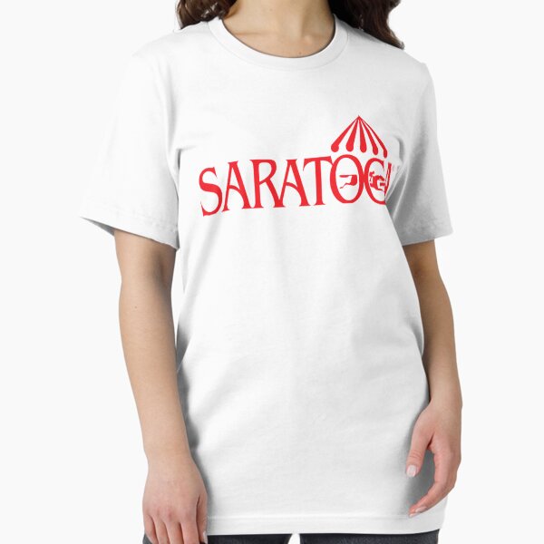 Saratoga Springs Race Track Sticker T-Shirt