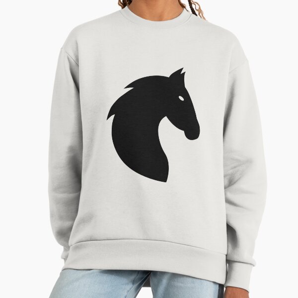 Horse Head Shield Horseback Riding Sweatshirt