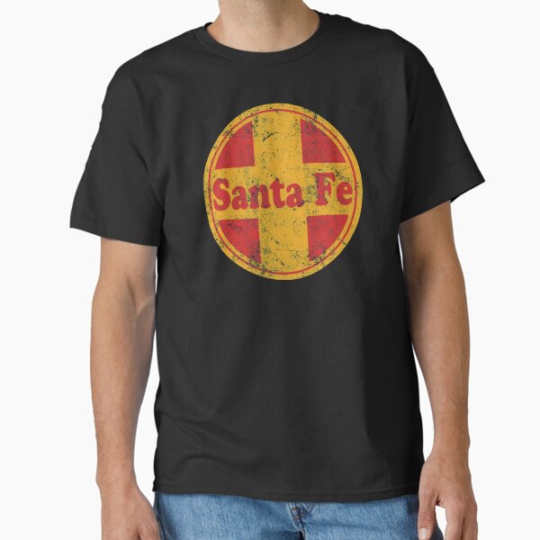 Vintage Logo of Santa Fe rail road - distressed version T-Shirt