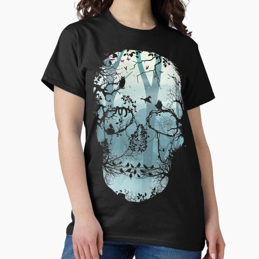 Dark Forest Skull T-Shirt