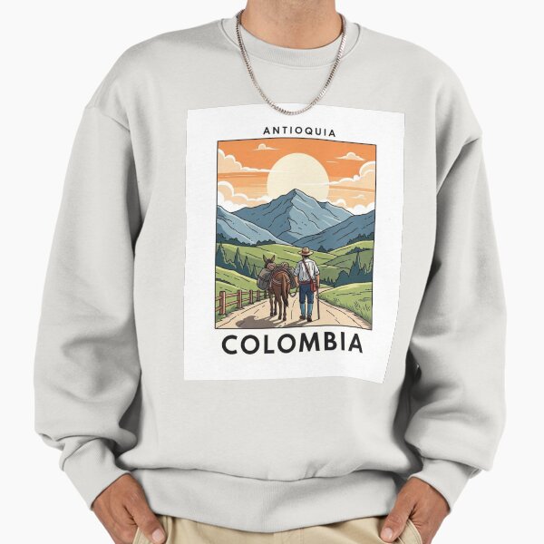 Antioquia Colombia Paisa Culture Vintage Art Sweatshirt
