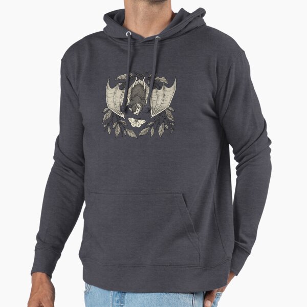 Gothic Bat Witchcraft Dark Academia Therian Furry Goblincore Hoodie