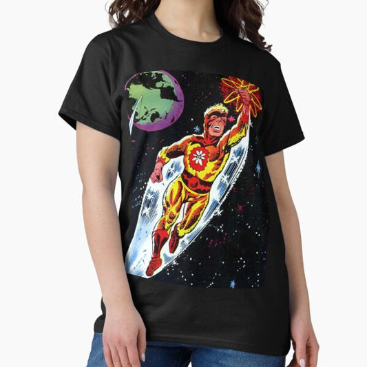 Strange Suspense Stories - Captain Atom Superhero T-Shirt
