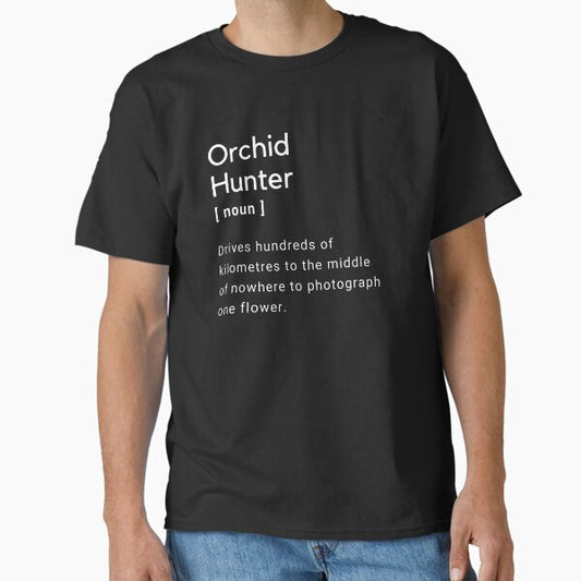 Funny Orchid Hunter Definition T-Shirt