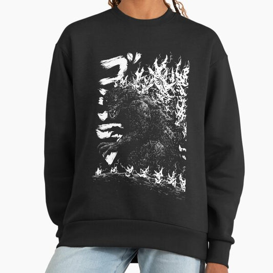 Gojira Millenium godzilla 2000 minus 1 shin b&w Sweatshirt
