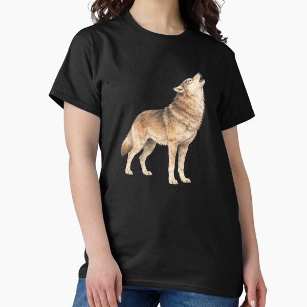Wolf Illustration T-Shirt