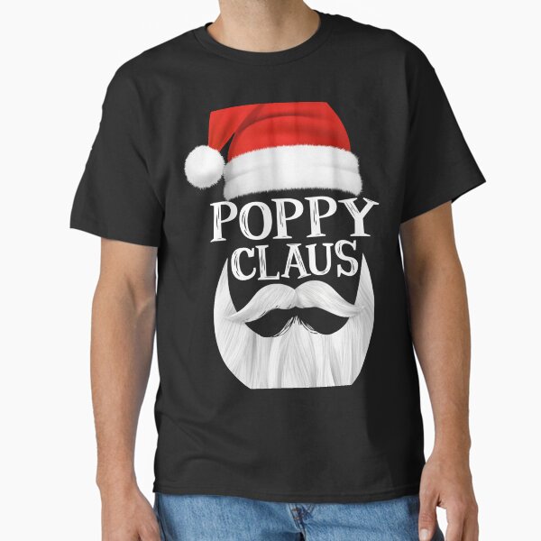 Poppy Claus Santa Family Matching Christmas Pajamas Gift T-Shirt