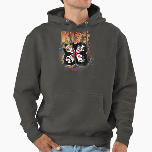 KISS ® the Band - Rock and Roll Over Splash Logo Hoodie