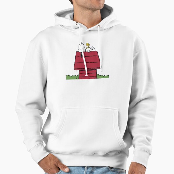 Snoopy & Woodstock – Chill on the Doghouse Roof Hoodie