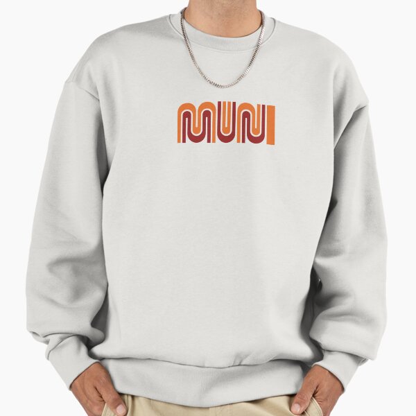 MUNI Transit vintage pattern Sweatshirt