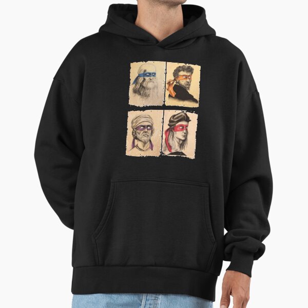 Funny Italian Artists Turtles Art Lovers Gift Renaissance Ninja Artists for women men Classic T Shir Hoodie