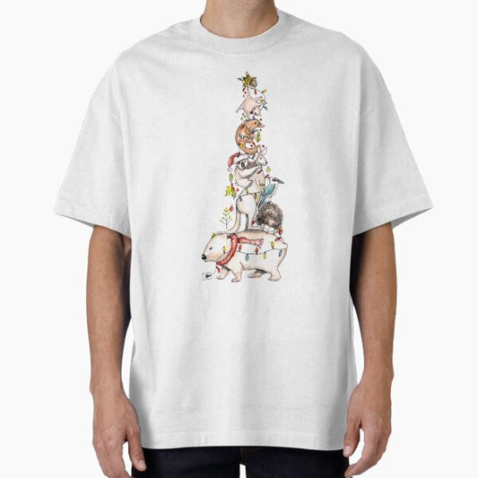 Aussie animal Christmas tree T-Shirt