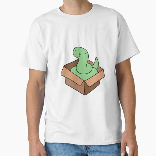 Green Snake in a Box T-Shirt