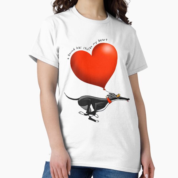 Stolen Heart - black hound T-Shirt