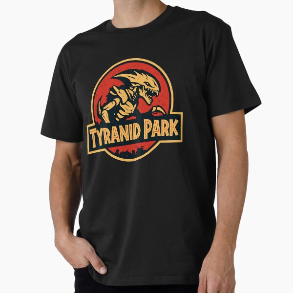 Tyranid Park – Warhammer x Jurassic Parody Tee Premium T-Shirt