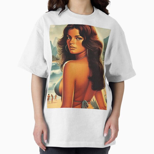 Retro Summer Girl T-Shirt