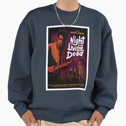 Night of the Living Dead alternative movie poster Sweatshirt