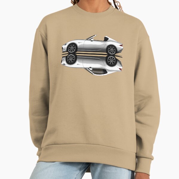 My drawing of open and closed white open and closed RF roadster convertible Japanese sports car Sweatshirt