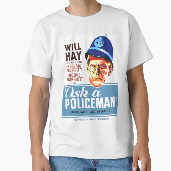 Will Hay - Ask a Policeman T-Shirt