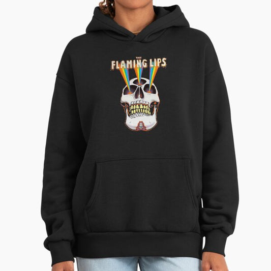 The Flaming Lips Rainbow Skull Horror Hoodie