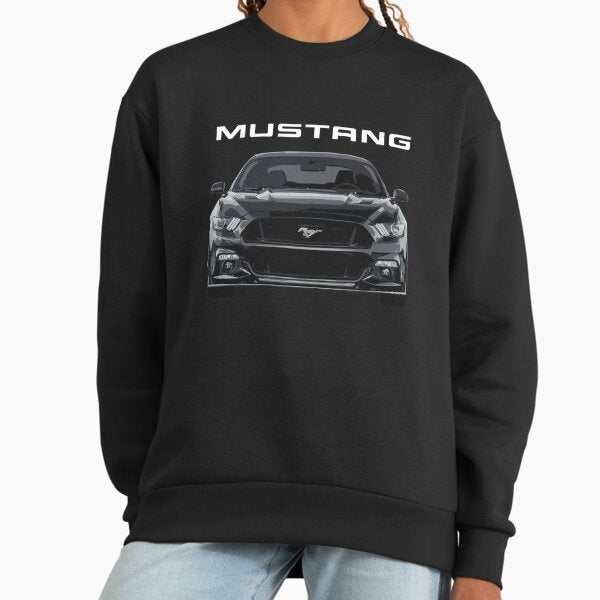 Mustang GT 5.0L V8 Performance Car Shadow Black Sweatshirt