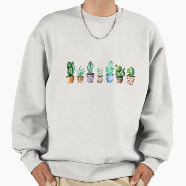 Cactus and little plants Sweatshirt