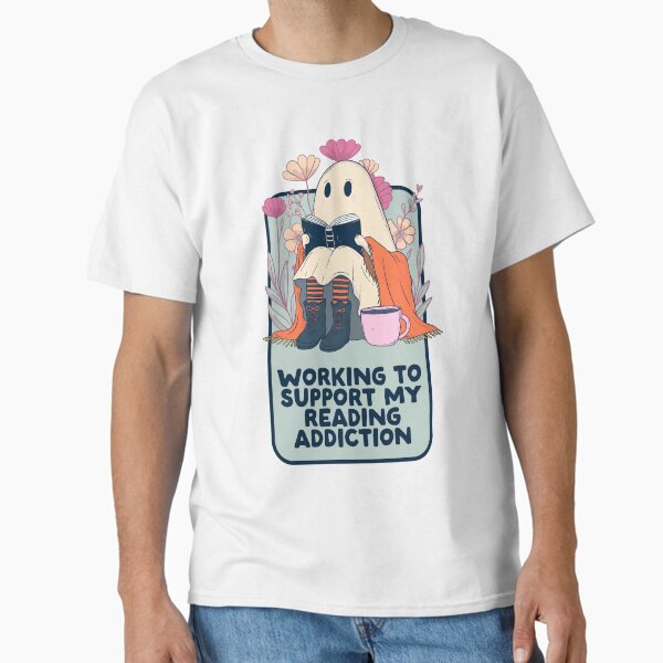 Book Ghost – Funny Reading Addiction T-Shirt