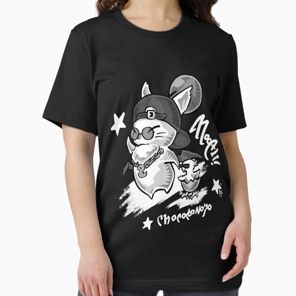 Street Attire - Moogle Chocobo Chick - Based On The In Game Item For Final Fantasy 14 Online In Graffiti Style T-Shirt