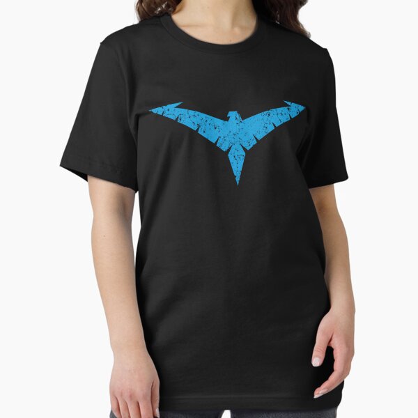 Nightw.ing D.i.c.k G.r.a.y.s.o.n Symbol Distressed Graphic T-Shirt