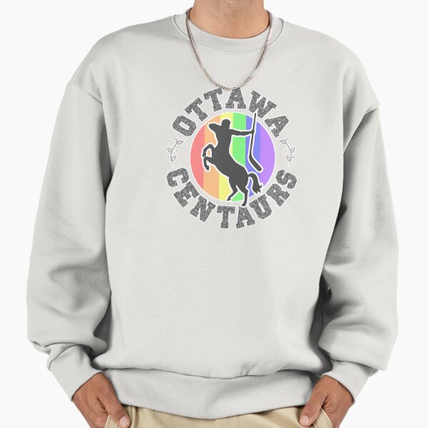 Ottawa Centaurs Heated Rivalry Inspired Rainbow Logo Sweatshirt
