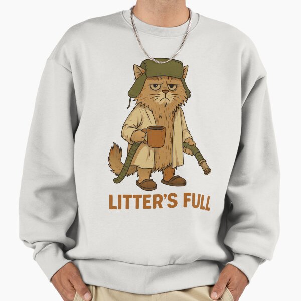 Litters Full Funny Cat Lovers Christmas Xmas Sweatshirt