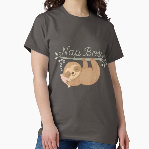 Nap Boss Sloth T-Shirt