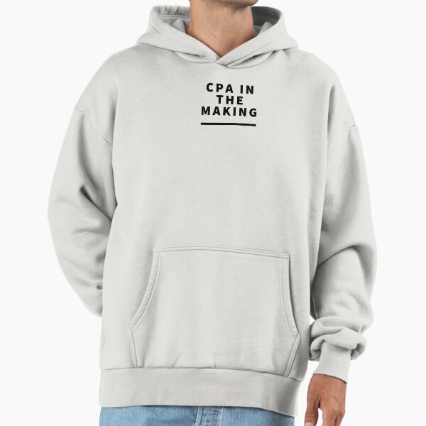 CPA in the making Future CPA Stylish Text Design. Hoodie