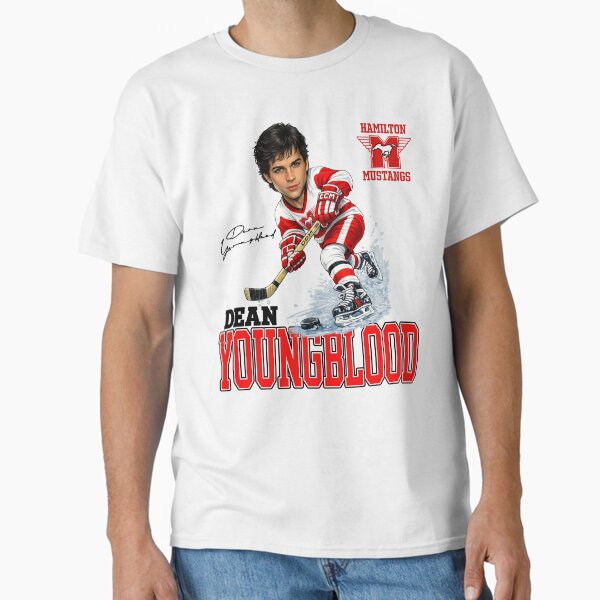 Dean Youngblood Hockey Caricature - Youngblood Movie T-Shirt