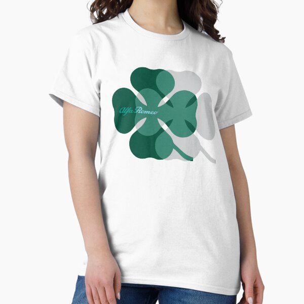 Quadrifoglio Pattern T-Shirt
