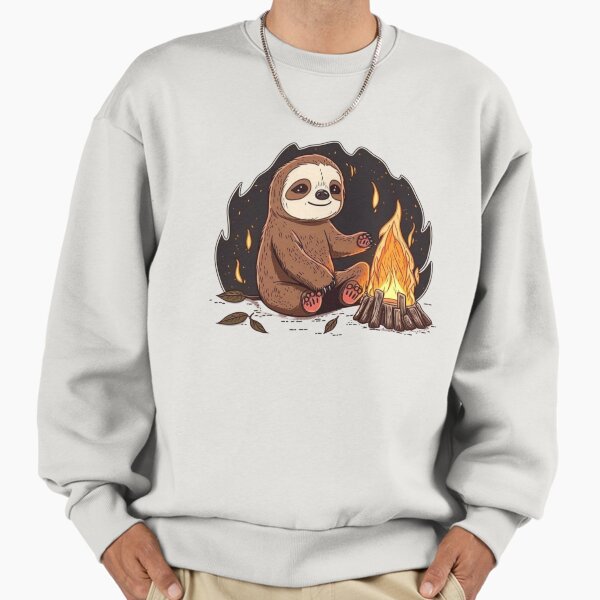 Campfire Sloth Sweatshirt
