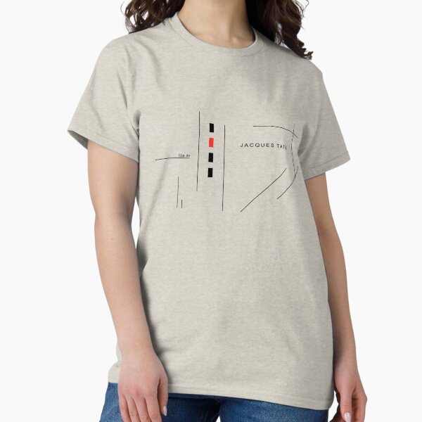 Jacques Tati Playtime Opening Director Credit T-Shirt