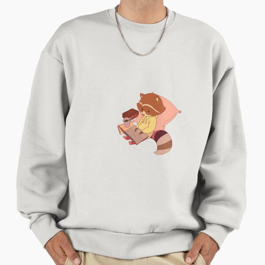 Lofi Beats Raccoon Sweatshirt