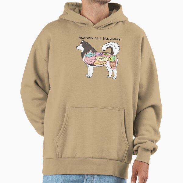 Anatomy of a Malamute Hoodie